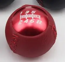 5 6 Скорость M10X1.5 Шестерни рукоятка рычага переключения передач кожа Подходит Для Mugen Honda EK9 EP3 FN2 DC2 DC5 S2000 FD2 - Название цвета: TYPE4