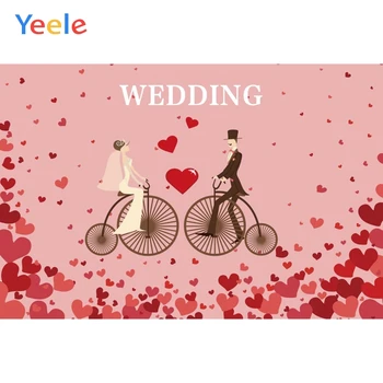 

Yeele Wedding Party Photocall Lovers Customized Photography Backdrops Personalized Photographic Backgrounds For Photo Studio