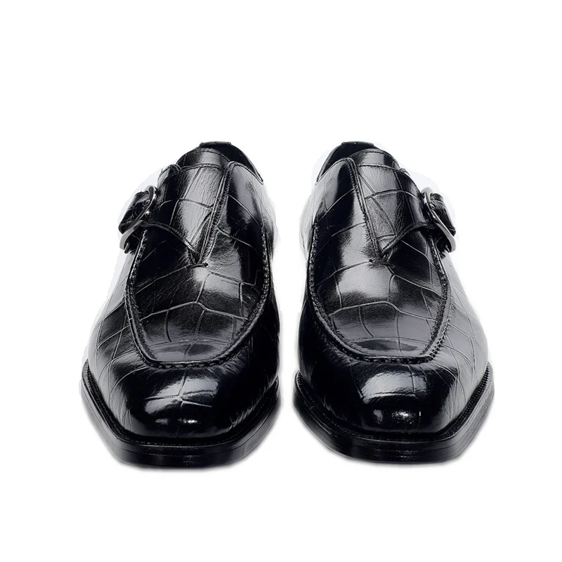 Мужские формальное банкетное платье ручной работы из натуральной кожи с острым