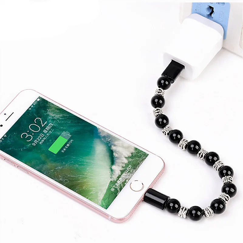 Micro USB2.0 Crea tive USB кабель для передачи данных зарядное устройство-браслет для iPhone samsung Xiaomi mi8 Android type C автомобильное зарядное устройство для телефона