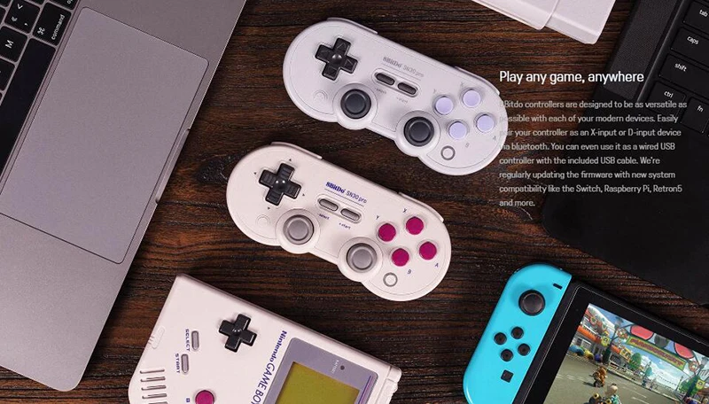 WUIYBN 8BitDo SN30 Pro GB SN версия Геймпад контроллер для Windows Android macOS nintendo Джойстик-переключатель