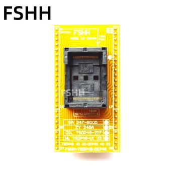 

Free shipping double board TSOP48 to DIP48 adapter, TSOP48 test socket 0.5mm Pitch for RT809F RT809H & for XELTEK USB Programmer