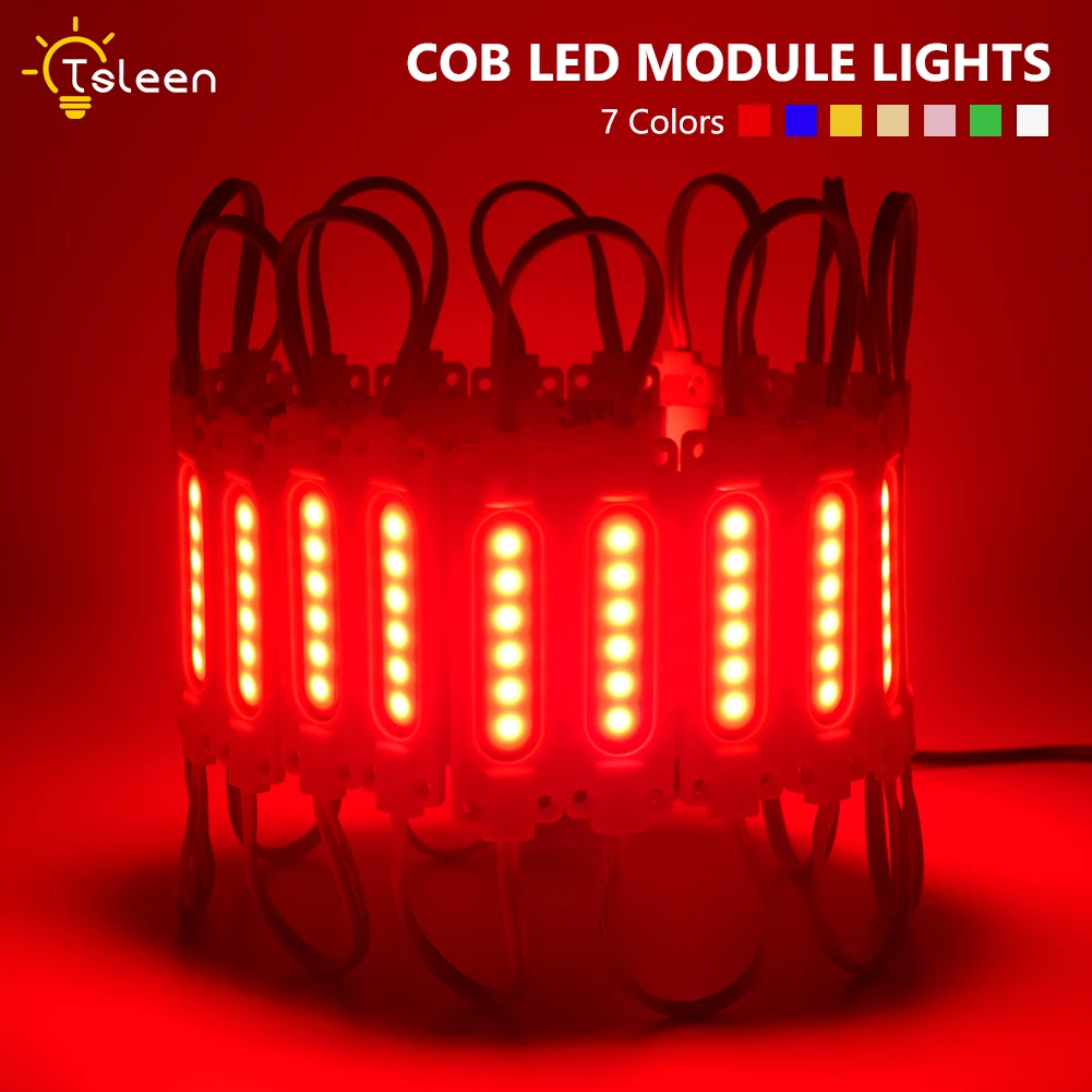 High Bright 12v Cob Led Module Light Lamp Ip65 Waterproof Colored High Bright 12v Cob Led Module Light