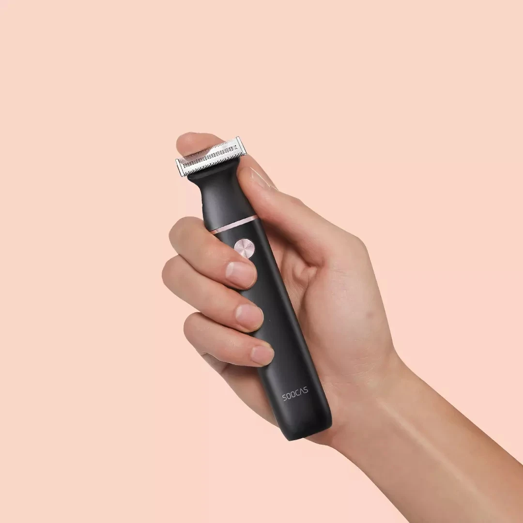 Новая электрическая бритва Xiaomi SOOCAS с маленьким T образным лезвием черное