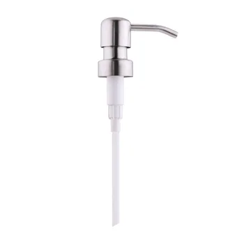

Stainless Steel Round Head Anti Rust Soap Emulsion Washing Liquid Pressure Pump Sanitizer Lotion Bottle Nozzle 2pcs/lots