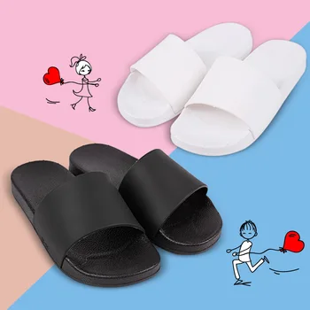 

Koovan Women's Slipper 2020 New Trend Of Slippers Anti-Slip Men Women Bathroom Home Slippers Couples Lovers Slippers Summer