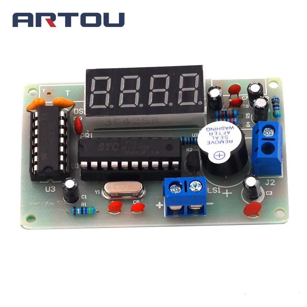 DIY Kit Ultrasonic Range Finder Distance Measuring Transducer Sensor Electronic Components Suite DIY Kit Ultrasonic Range Finder Distance Measuring Transducer Sensor Electronic Components Suite