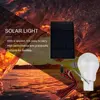 Outdoor/Indoor Solar Powered led Lighting System Light Lamp 1 Bulb solar panel Low-power camp night travel  150Lumen 0.8w 5V ► Photo 3/6