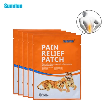 

Brand 8pcs/bag Tiger Balm Pain Relief Patch Fast Relief Of Aches Pains & Inflammations Health Care Medical Plaster JMN018