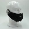 Handmade Knitted Funny Fake Beard Man Face-warmer Cap High Quality Winter Beanie Hat For Christmas Halloween Costume Party 3