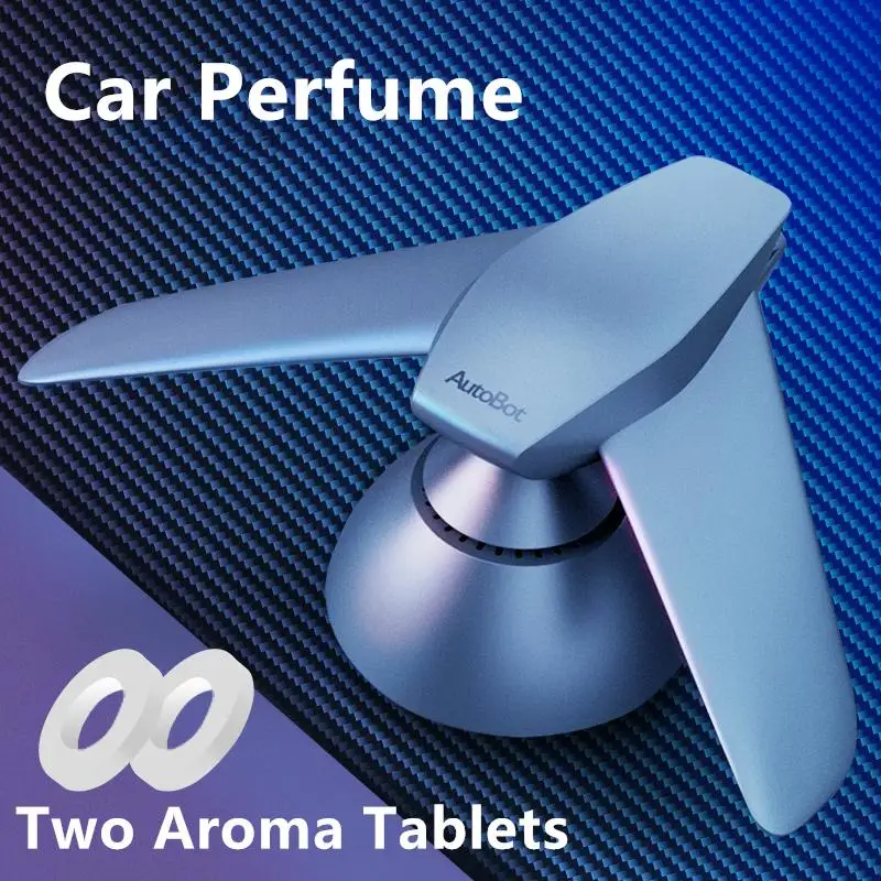 

AutoBot Car Perfume Holder Air Freshener Aircraft Shape Car Aromatherapy Solid Perfume Gulong Type for Car & Home Decoration