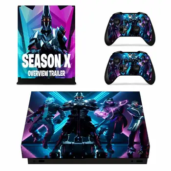 

New Game Full Cover Skin Console & Controller Decal Stickers for Xbox One X Skin Stickers Vinyl