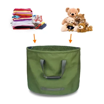 

Large Capacity Outdoor Home Garbage Storage Bag Durable Reusable Garden Leaf Garbage Bag Yard Waste Bag