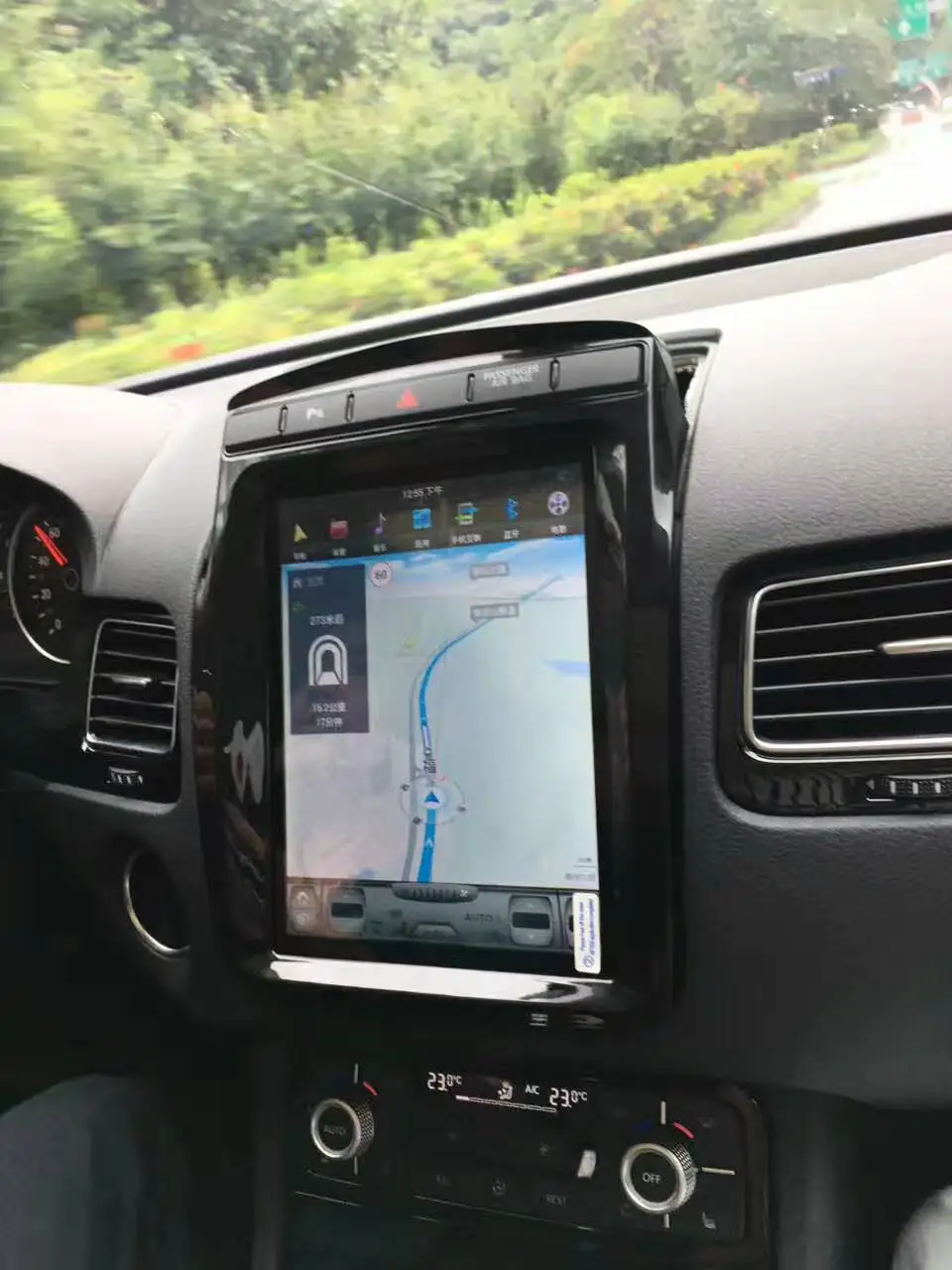 10 4 ''вертикальный экран Tesla Style Android 9 0 автомобильный DVD GPS для Volkswagen touare g 2010 2011 2012