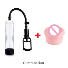 Мужской пенис, устройство для эрекции, вакуумное увеличение, Мужской Массажер для ухода за t, мужской негабаритный расширитель, увеличивающий мужской ручной насос, увеличитель