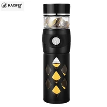 Новая стеклянная бутылка для заварки чая 550 мл стеклянная бутылка для воды с заваркой чая стеклянная бутылка для заварки чая термостойкая