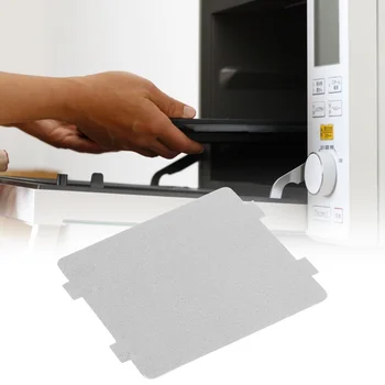 

10Pcs Household Microwave Oven Thickened Mica Plate Sheet Microwave Accessory Thickened Mica Board Microwave Oven Cover 108x99mm