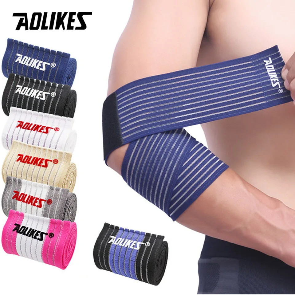 AOLIKES 1 шт. 70*7 5 см спортивная защита лодыжки локтя поддерживающая дышащая