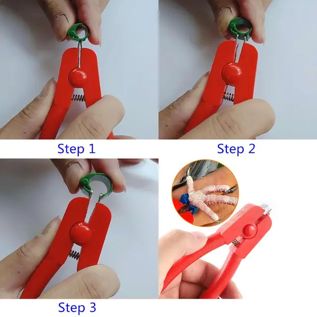 Multi Function Disassembly Bird Foot Ring Tool Professional Electronic Ring Open Loop Pliers Bird Training Tools 1 Pc 3