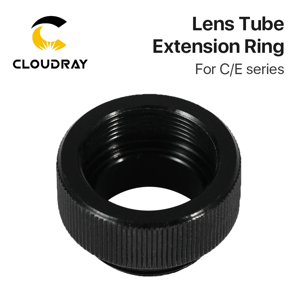 Cloudray E 시리즈 렌즈 튜브 익스텐션 링, CO2 레이저 절단기용, D20, F63.5 mm, 127mm 렌즈용, CO2 O.D.25mm