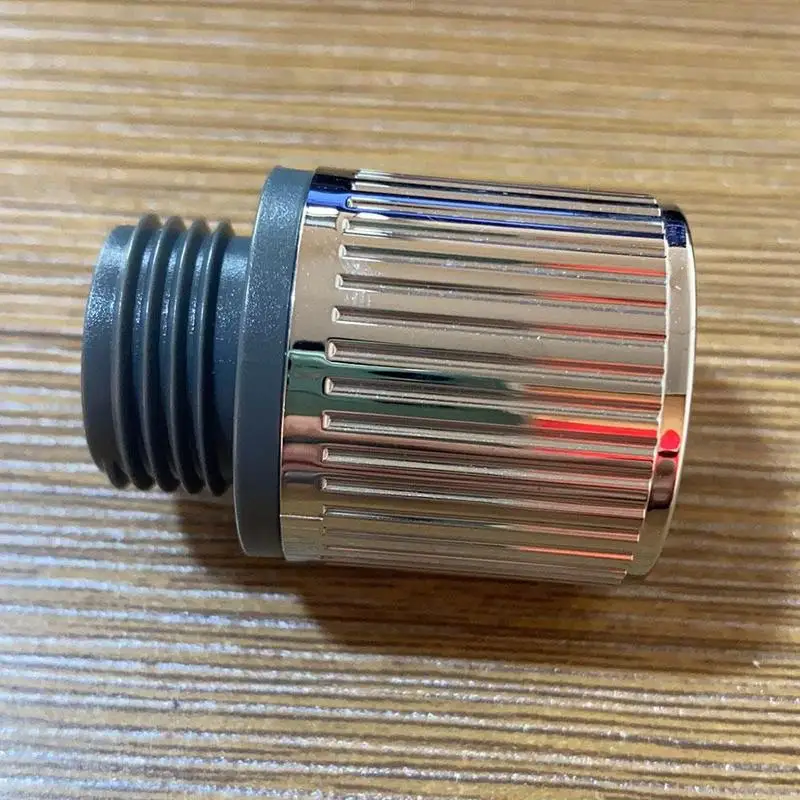 Silver Color Shower Flow Regulator Water Pressure Control Valve  Switch Faucet Adapter for Kitchen Bathroom