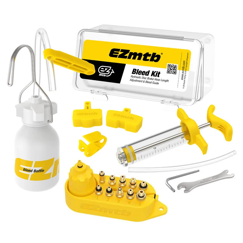 Универсальный Велосипедный Гидравлический дисковый тормоз EZMTB Bleed Kit инструмент