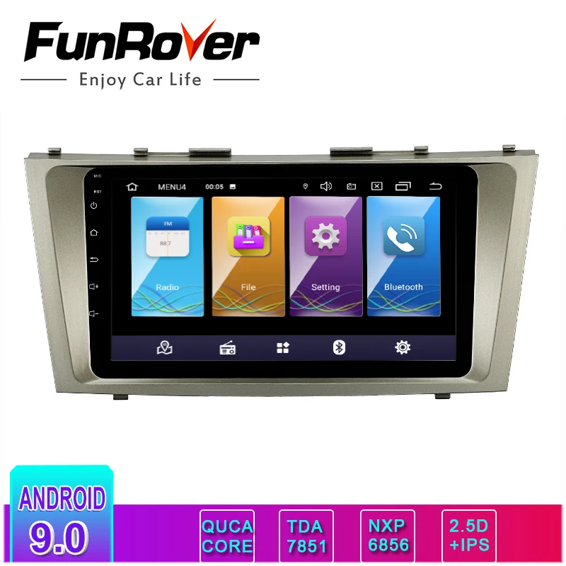 Discount Funrover 2.5D+IPS Android 9.0 Car Multimedia Player 2 din car radio for toyota camry 2007 2008 2009-2011 dvd navigation dsp rds 0 Discount Funrover 2.5D+IPS Android 9.0 Car Multimedia Player 2 din car radio for toyota camry 2007 2008 2009-2011 dvd navigation dsp rds 0