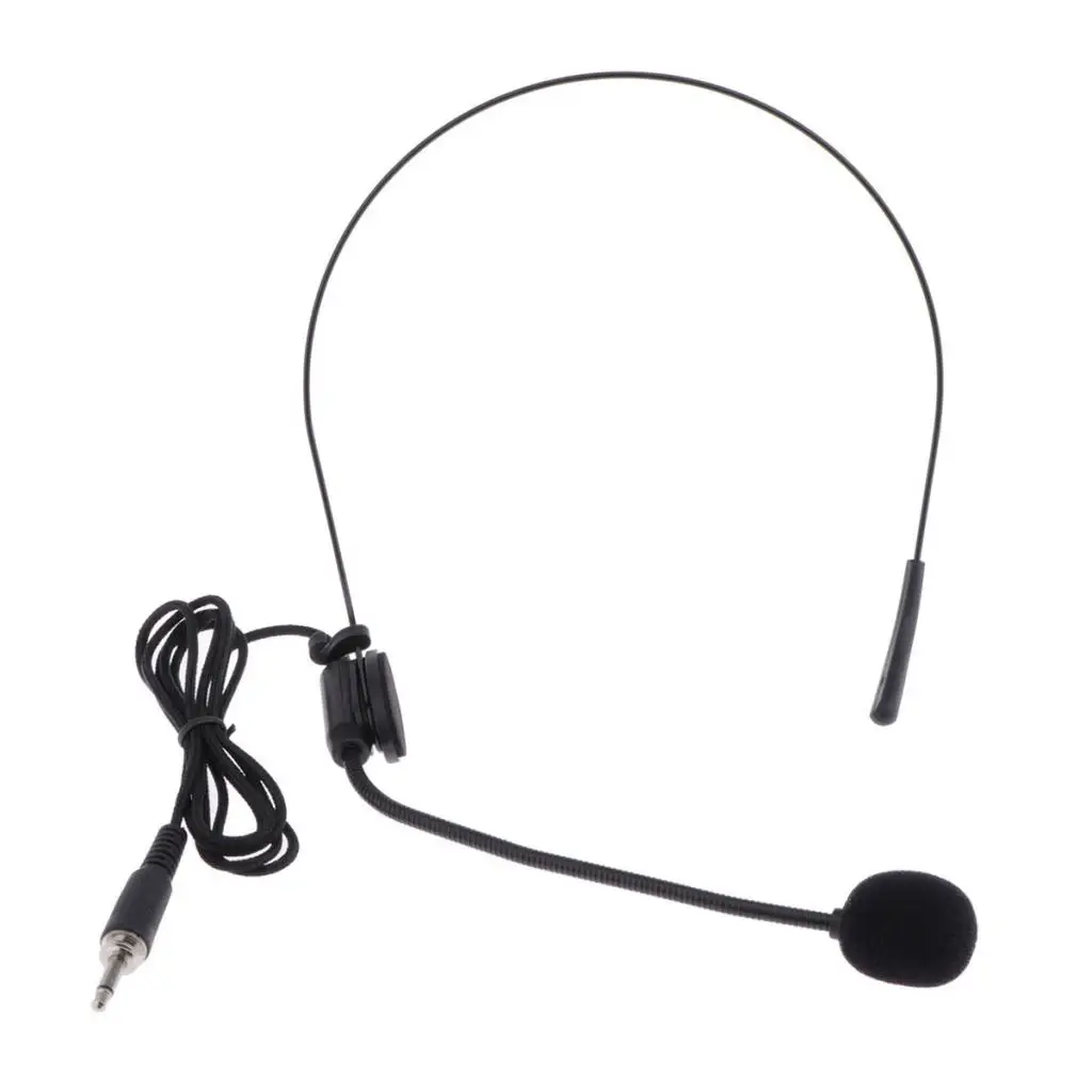 3.5mm Single Headset Microphone Mic for 