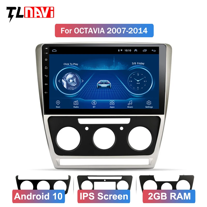 Мультимедийная система gps-навигации автомобильный dvd-плеер на платформе android 10 с