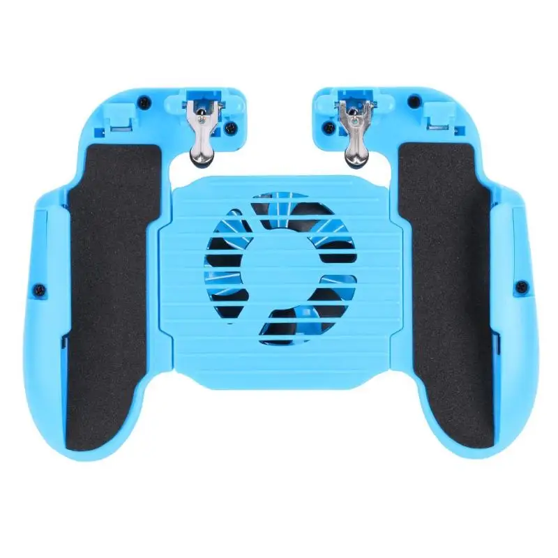 VODOOL H5 Mobile Gaming Gamepad For PUBG Mobile Phone Cooling Fan Joystick Handle Trigger Fire Butt