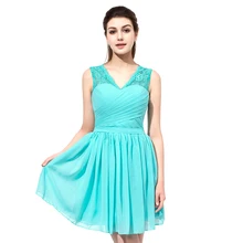 ТРАПЕЦИЕВИДНОЕ винтажное шифоновое Короткое свадебное платье для гостей вечерние платья для встречи выпускников