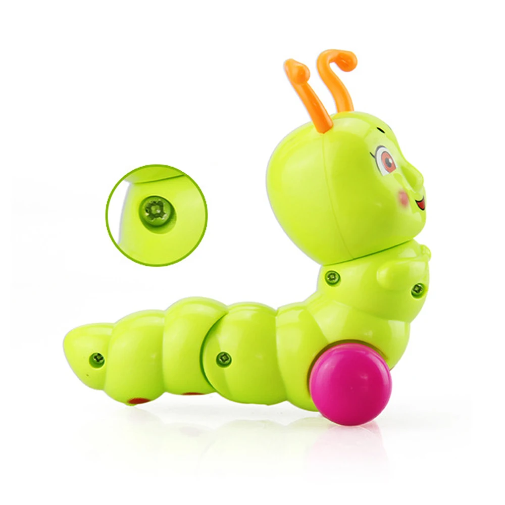 Children Fun  Wind Up Toys For Caterpilla Clockwork Animals The Worm qV
