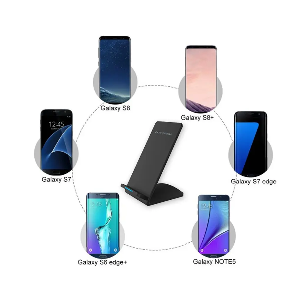 Powerport Powerwave Stand 10W Быстрое беспроводное зарядное устройство для Iphone 8/8 Plus для Iphone X/Xs/Max совместимых устройств