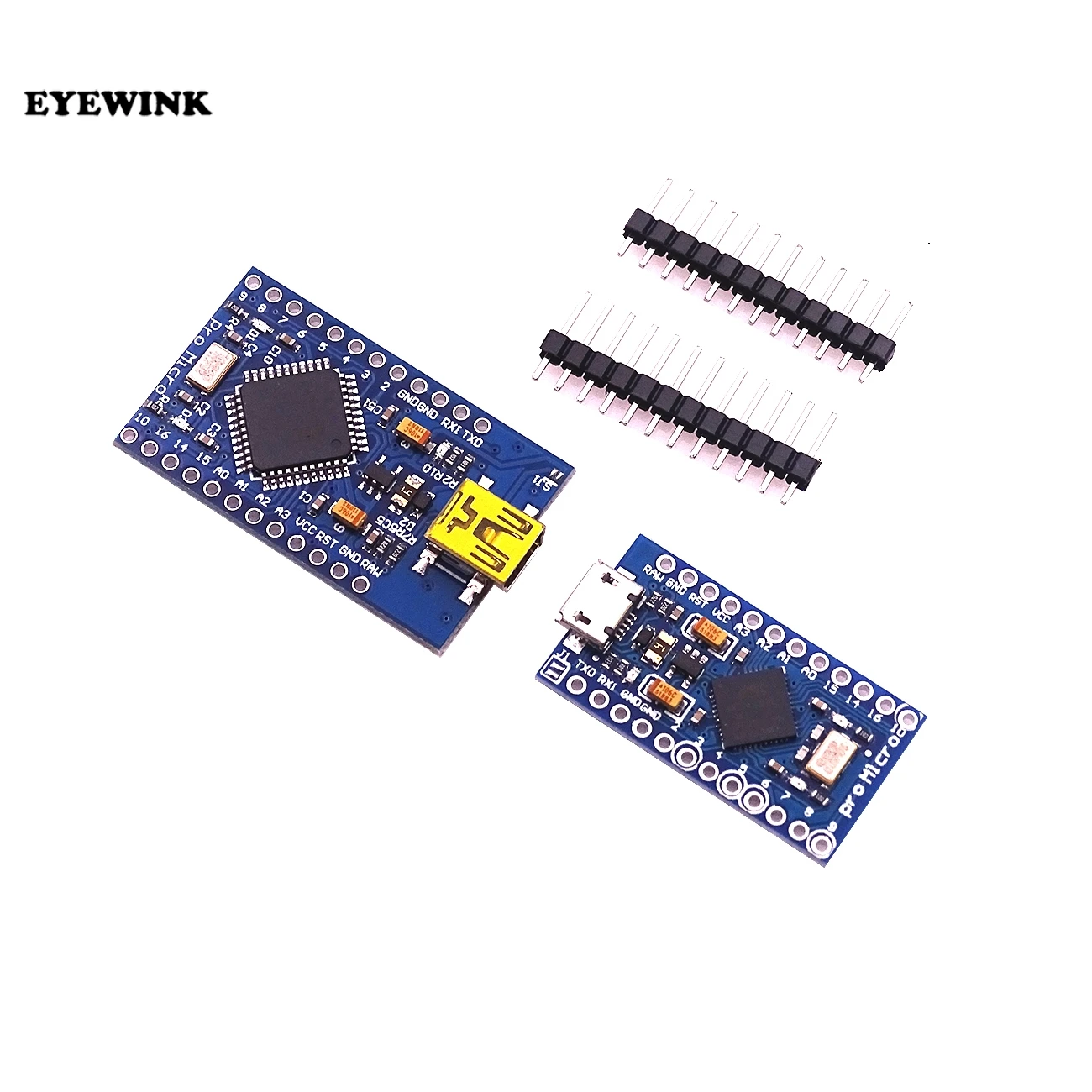 10 шт. Pro Micro ATmega32U4 5V 16 МГц заменить ATmega328 для Arduino Mini с 2 Row штыревые Леонардо Usb