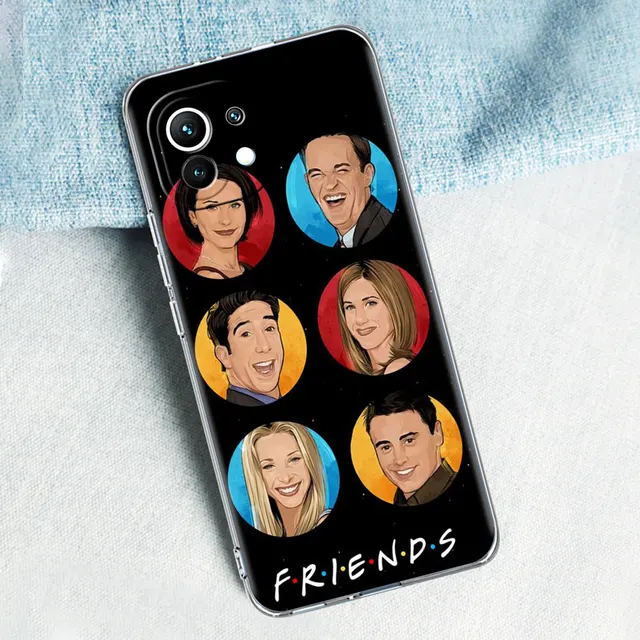 Clear Soft Case For Xiaomi Mi Poco X3 NFC 10T Pro 9T M3 11 Note 10 Lite F3 GT F1 Silicone Phone Cover Friends TV Coffee Fundas PTTM-CLS07