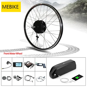 

250 W Front Hub Motor Wheel Brushless Electric Bike Conversion Kit with 10 Ah Battery Max Speed 25km/h for Disc/ V Brake