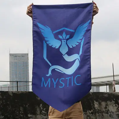 Покемон го открытый баннер команда Валор мистический флаг с надписью Instinct домашний декор для вечеринки украшения