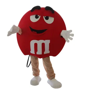 

Adults Chocolate Bean Mascot Costume Suits Party Game Dress Outfits Clothing Advertising Promotion Hallowen Cosplay Unsiex Gift