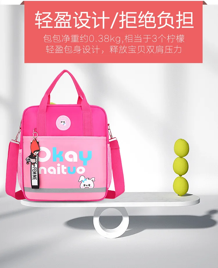 

Children Hand bu xi dai Makeup Missed Lessons Bag Waterproof Shoulder Fine Art Schoolbag for Elementary School Students