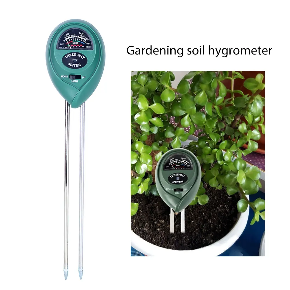 SOLEDI 3 в 1 безопасный анализатор влажности гидропоника цветы экономичный рН метр садовые уличные зеленые удобные растения газоны