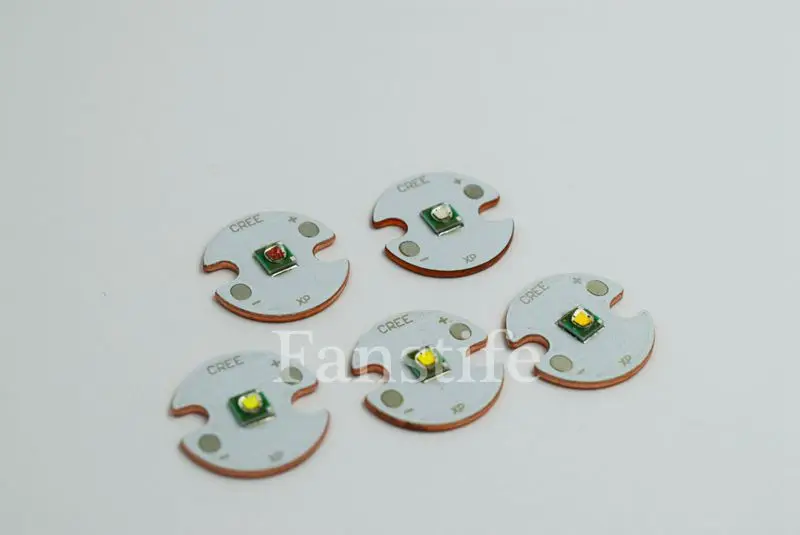 Светодиод высокой мощности CREE XPE XPE2 красный зеленый синий желтый белый RGBW 3 Вт с