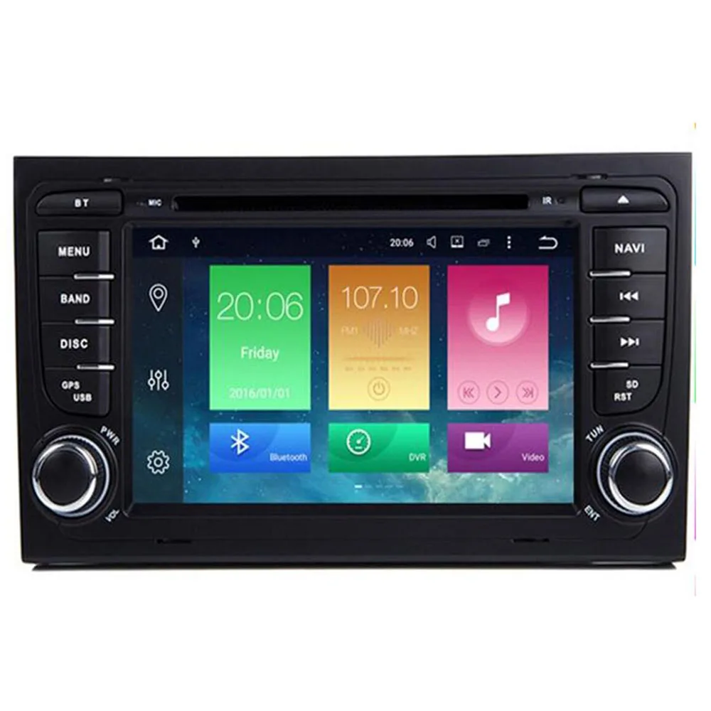 Автомагнитола 4 Гб 2 Din GPS Android 10 автомобильный DVD-плеер для Audi A4 B8 S4 B6 B7 RS4 8E 8H B9Seat Exeo