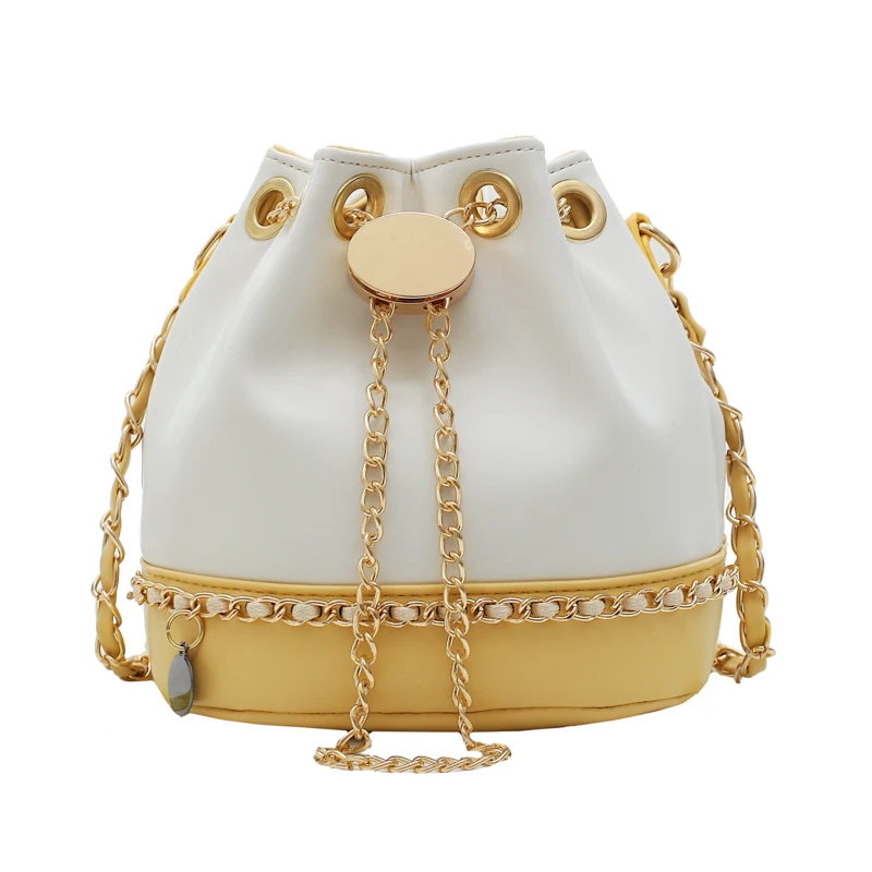 

Luxury Handbags Women Bags Designer 2019 New Brand Famous Chain Small Bucket Bag High Quality Leather Shoulder Crossbody Bags