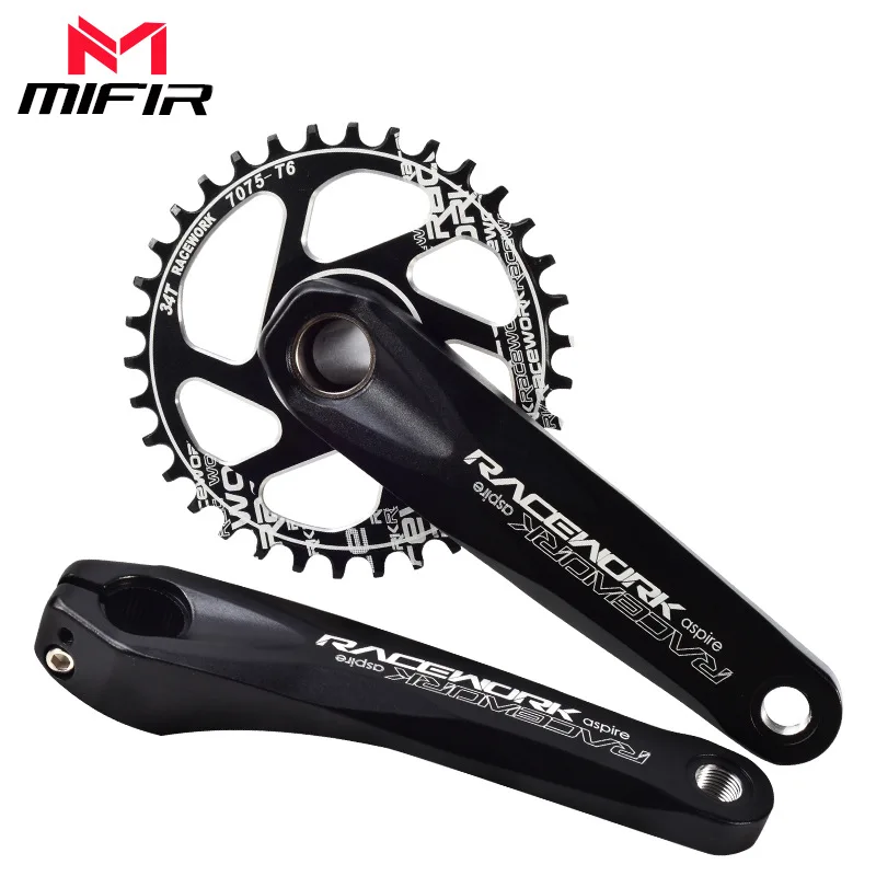 

Racework XX1 GXP X11 Speed Aluminium Alloy Crankset Crank with Medial Axis One-piece Middle-sized Lock Crank