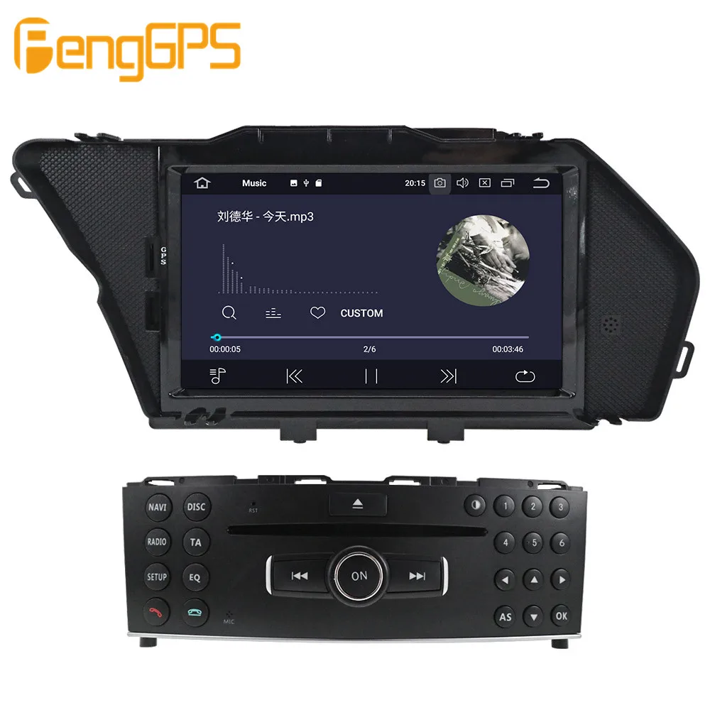 Android 9.0 4+64GB Built-in DSP Car multimedia DVD Player GPS Radio For Mercedes Benz GLK X204 GLK 300 GLK350 GPS Navigation