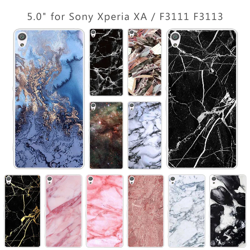Soft TPU Shell for Sony Xperia XA Full Protection Phone Cases 5 inch F3115 Coque Silicone Ultrathin Clear Back Cover |