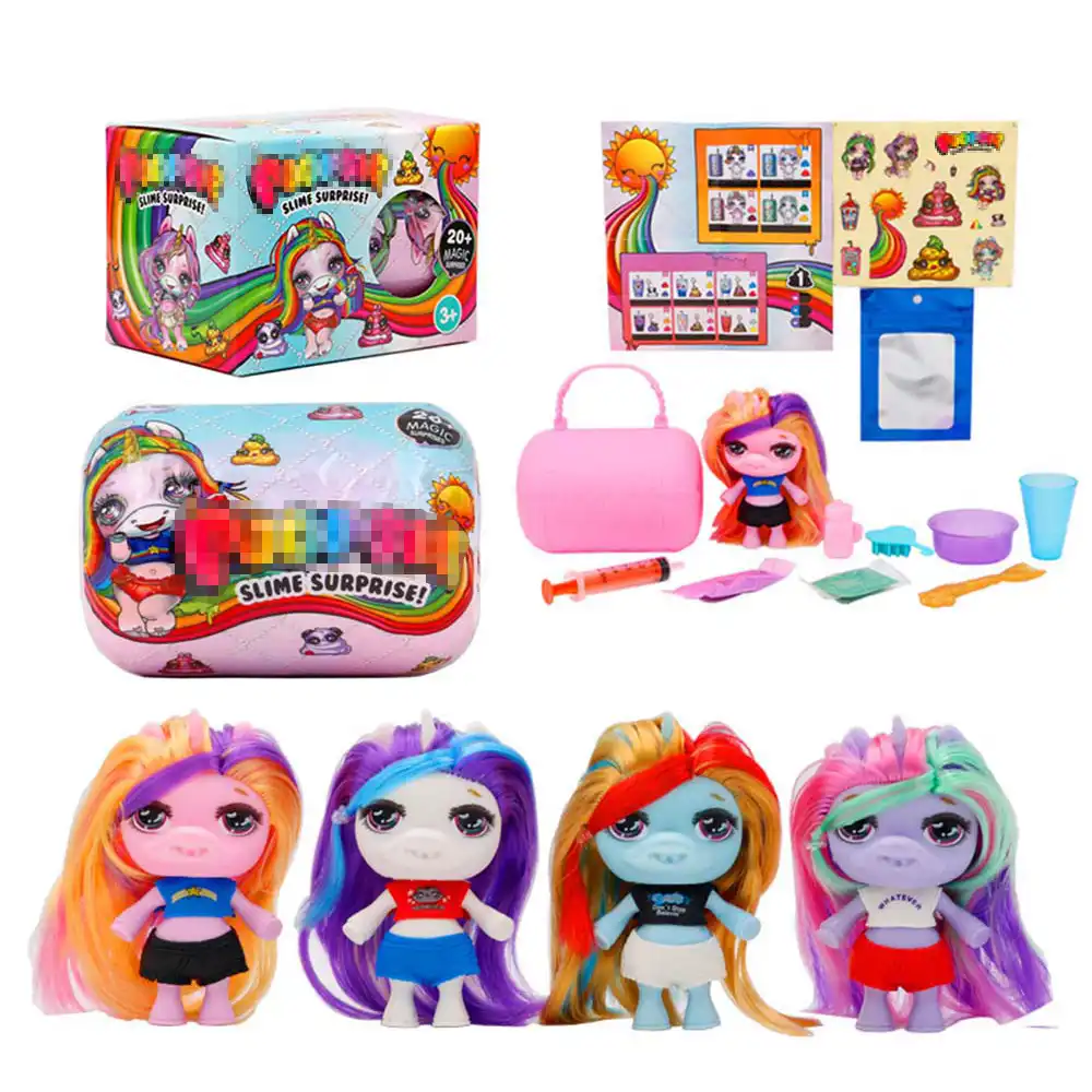 pelotas de slime con sorpresas