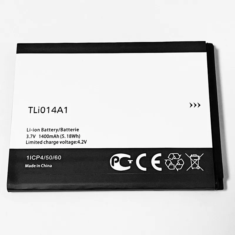 Аккумулятор 3 7 в 1400 мАч TLi014A1 для Alcatel One Touch POP C3 4033A 4033X 4033D 4033E|Аккумуляторы