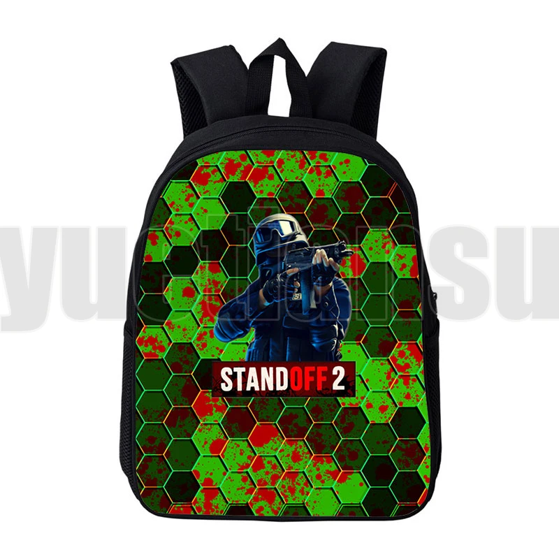 

Hot Standoff 2 3D Backpack Boys Girls Trend High Quality Mochila Men Women Anime Cartoon Travelbag Kids 12/16inch School Bookbag