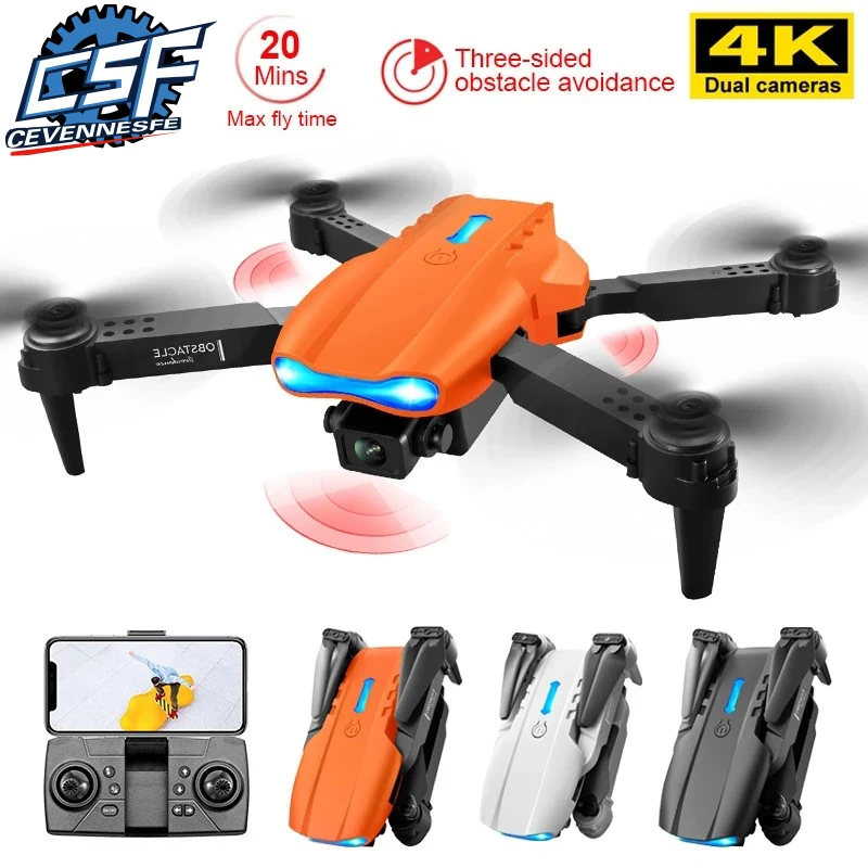 E99 K3 Pro мини дрон профессиональный HD Dual Camera 1080P предотвращение препятствий Fpv Дроны